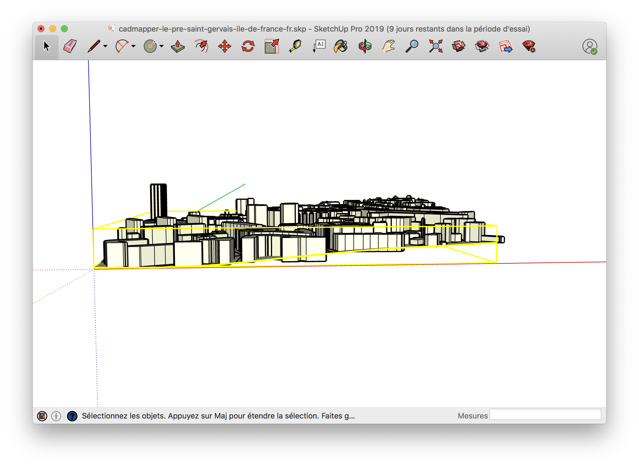 Sketchup socle