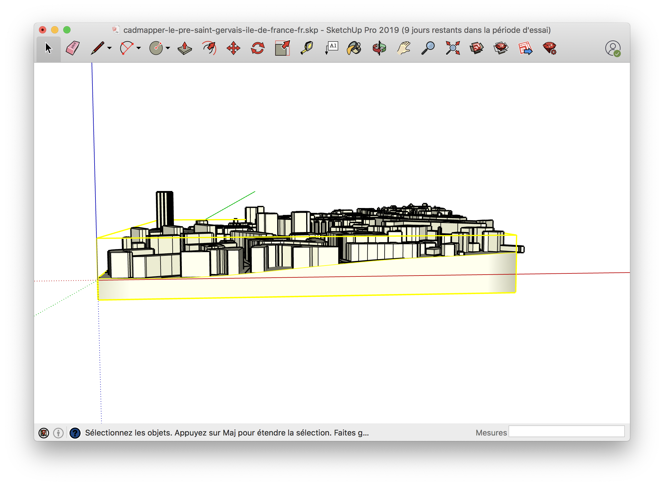 Sketchup socle