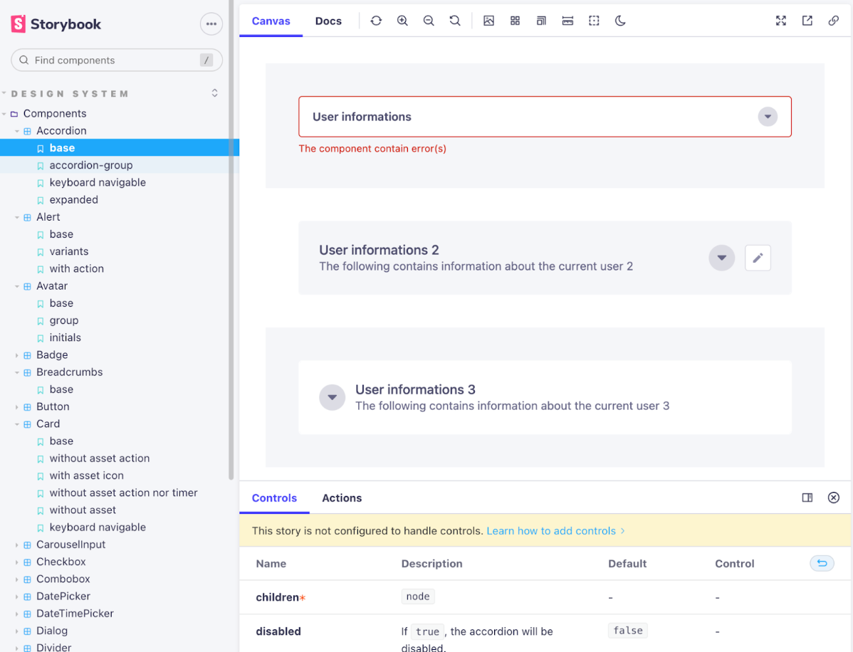 Strapi design system